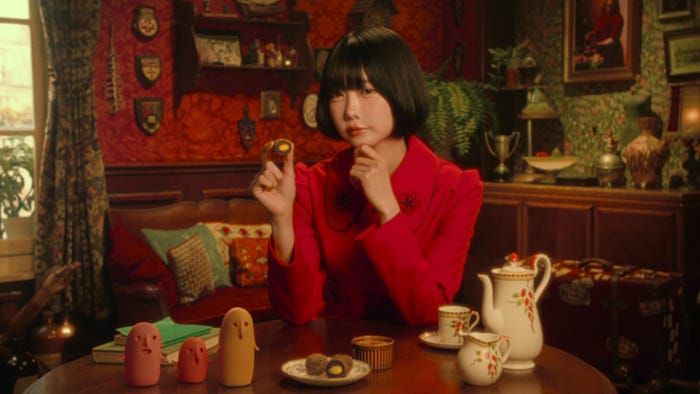 新TVCM/スイーツ「彼女が好きなもの」篇(提供写真)