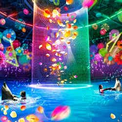 「Aqua Pop Party」（夜のドルフィンパフォーマンス）／画像提供：ネイキッド
