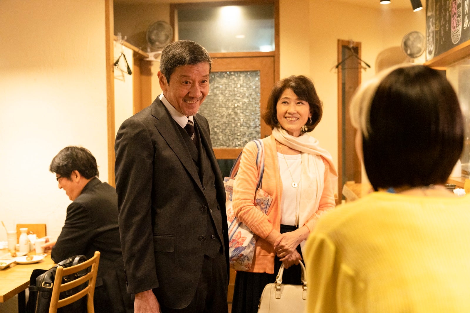 奥田瑛二、沢田亜矢子（C）フジテレビ