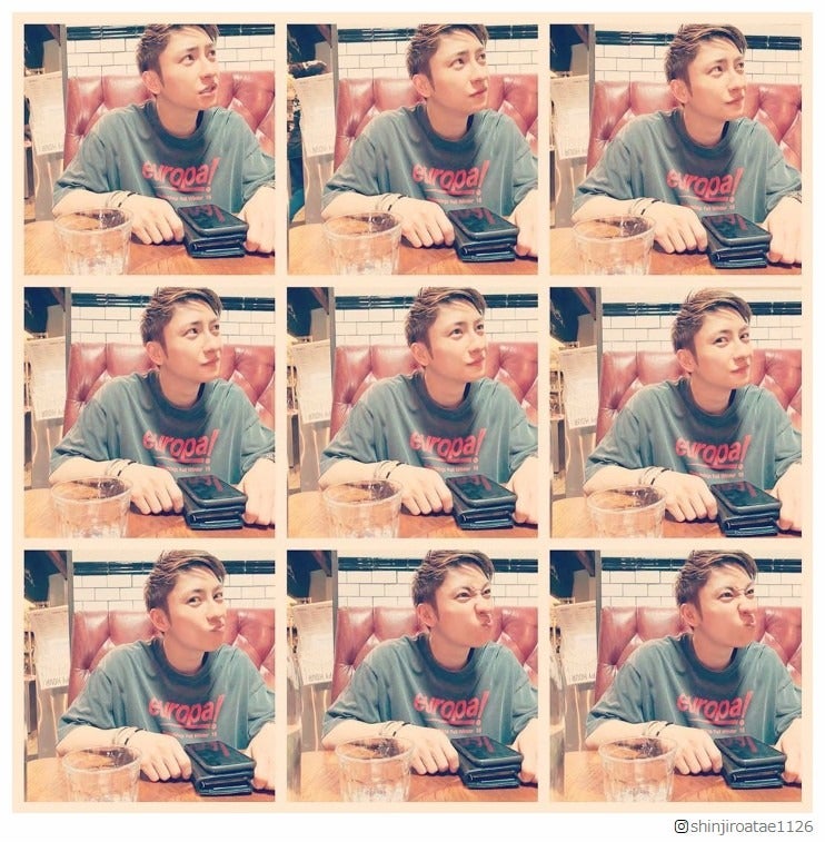 AAA與真司郎「誰かデートしませんか？」彼氏感溢れるショットにファン歓喜