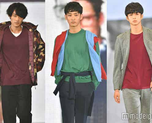 “注目のイケメン”が集結!上杉柊平・鈴木仁・花沢将人らランウェイに黄色い歓声<関コレ2017A/W>