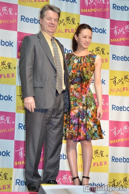 リーボックブランドプレジデントディーター・ハーベル氏、北川景子
