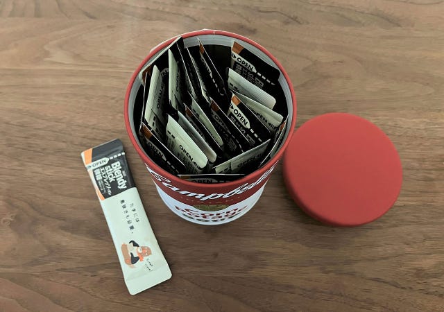 カルディ　キャンベル　キャニスター缶　収納