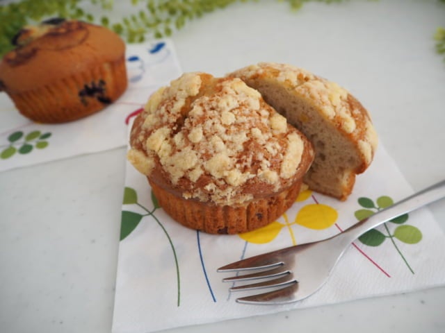 コストコマフィンのバナナ味アップ