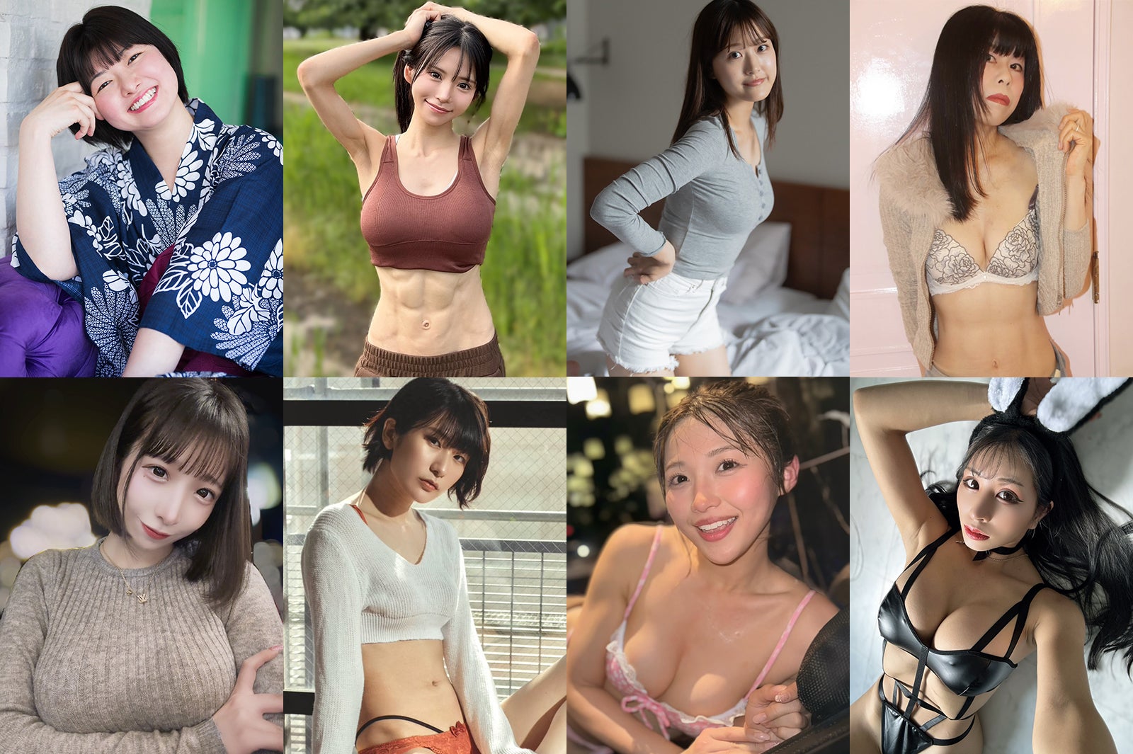 ミーミューズ投稿回数グランプリ 暫定トップ8発表