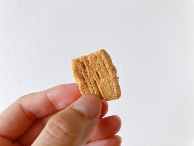 食べやすい小さめの一口サイズです。