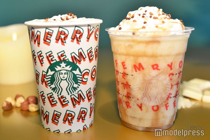 「ナッティ ホワイト モカ」、「ナッティ ホワイト チョコレート フラペチーノ」(C)モデルプレス