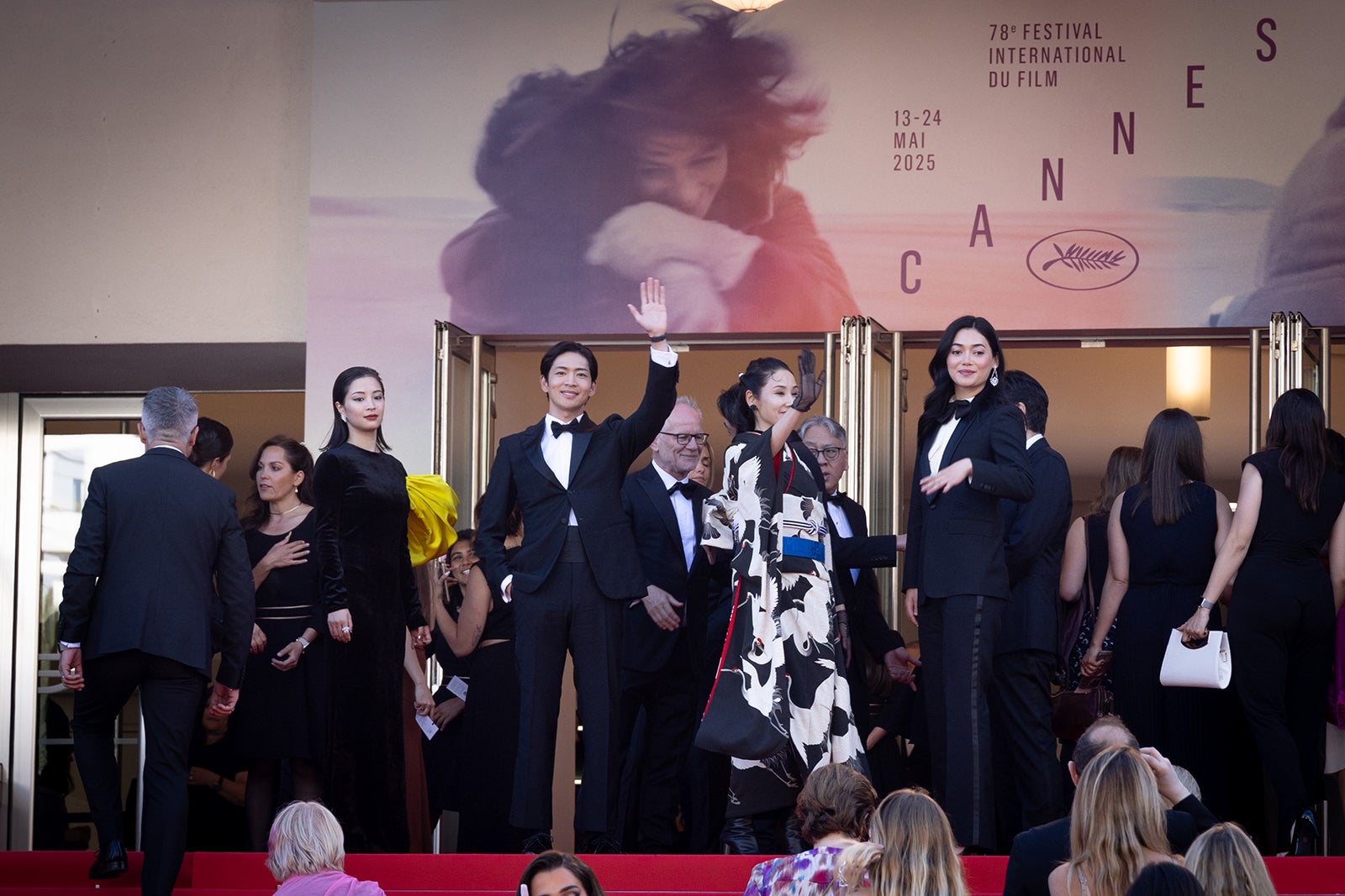 カンヌ映画祭レッドカーペットより（C）Kazuko Wakayama