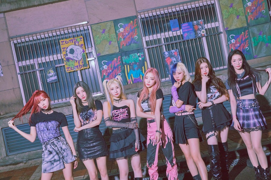 MAMAMOOの妹分「PURPLE KISS」初カムバックアルバム 日本人メンバー・ユキも作詞参加