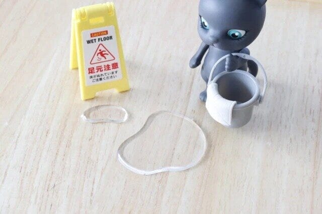 セリアのミニチュアごみ箱