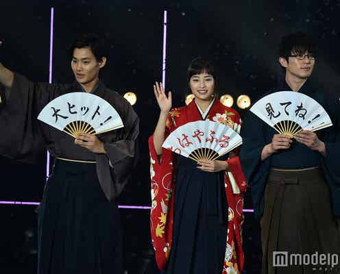 広瀬すず、TGC初登場 野村周平&真剣佑とランウェイで3万人から歓声浴びる<TGC2016 S/S>