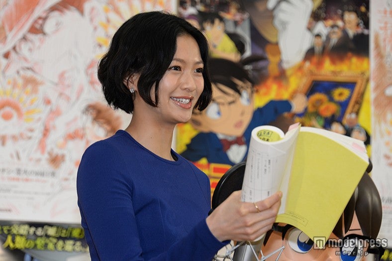 榮倉奈々／公開アフレコの様子