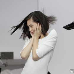 水原希子(CMメイキング)