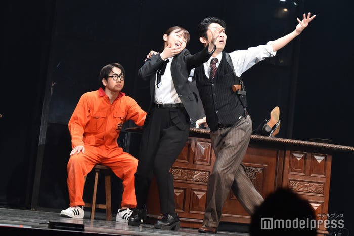 佐藤友祐、今泉佑唯、石田明/ゲネプロの様子 (C)モデルプレス