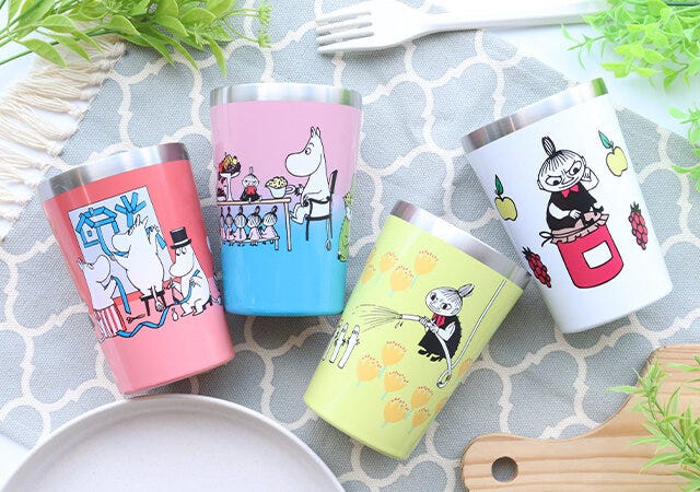 宝島社　ムック本　付録　真空断熱タンブラー　MOOMIN