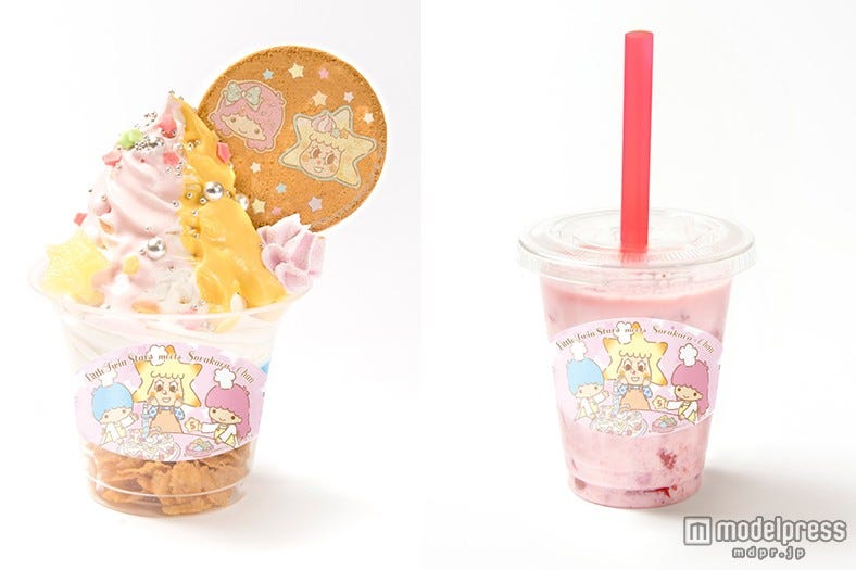 キキララ&ソラカラちゃんの可愛いフードが登場 東京スカイツリーで七夕気分を満喫