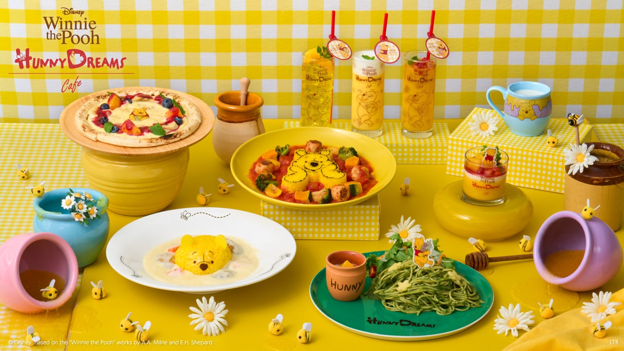 「くまのプーさん」OH MY CAFE（C）Disney. Based on the &quot;Winnie the Pooh&quot; works by A.A. Milne and E.H. Shepard.