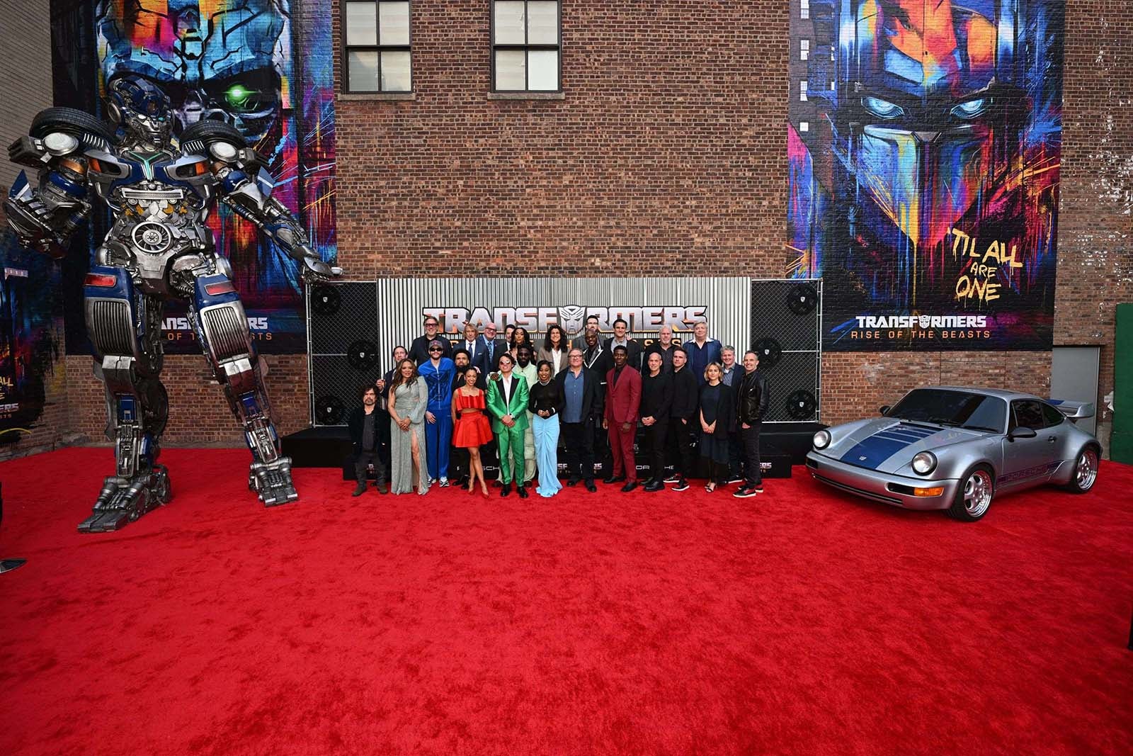 「トランスフォーマー／ビースト覚醒」NYプレミア開の様子（提供写真）