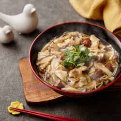 湯葉きのこあんかけ蕎麦/LUCY尾瀬鳩待 by 星野リゾート/提供画像