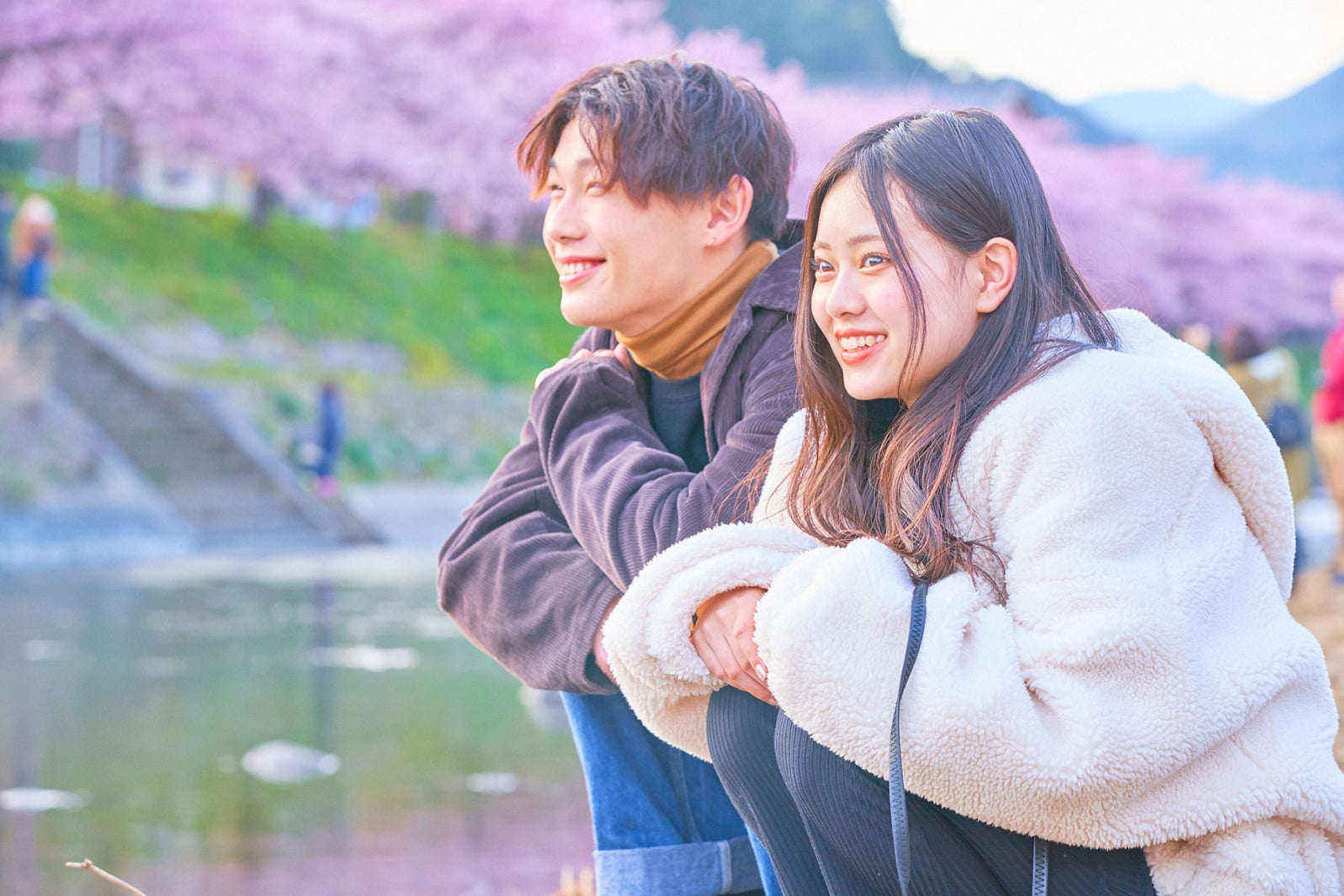 ともや（知哉）、あいり（原藍梨）「恋する◆週末ホームステイ 2020春」（C）ABEMA