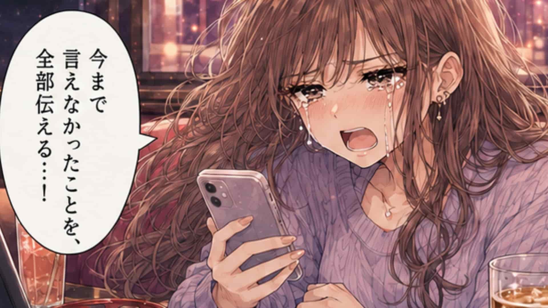 【ノンデリ元彼】失恋の夜、親友と朝までヤケ酒。泥酔した私が送った“あるメッセージ”で、翌朝【とんでもない事態】に...！？