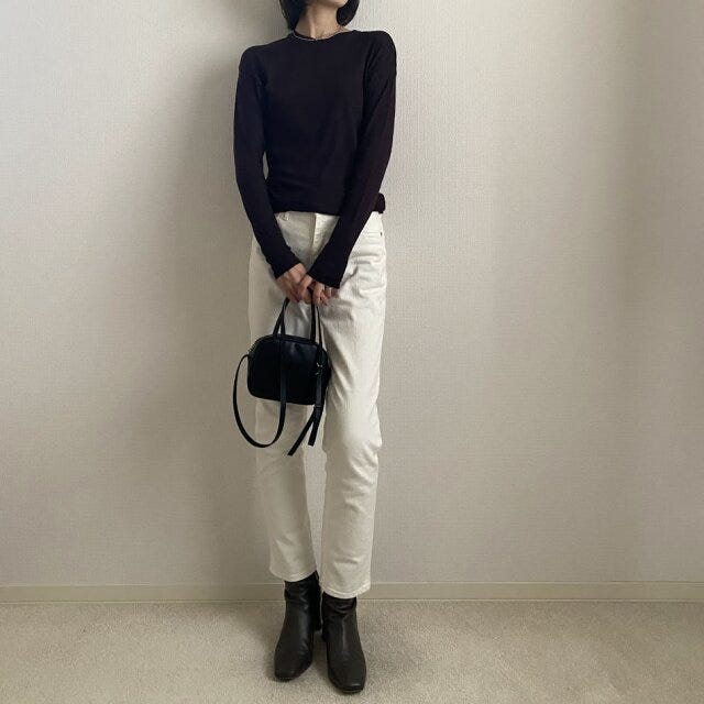 大人の白デニム OK・NGコーデ アラサー女子 大人の白デニム OK・NGコーデ アラサー女子 NGスタイル