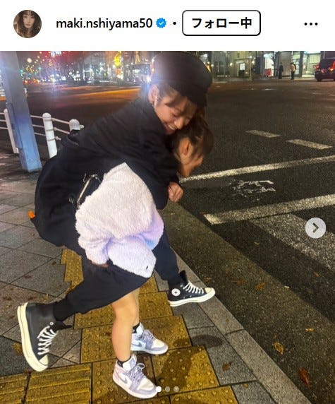 西山茉希Instagramより