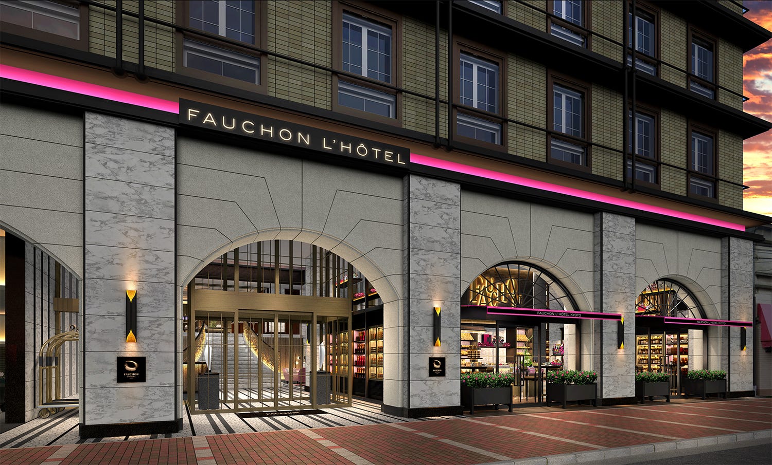 「フォションホテル京都」2021年3月開業、ティーサロンやスパ併設