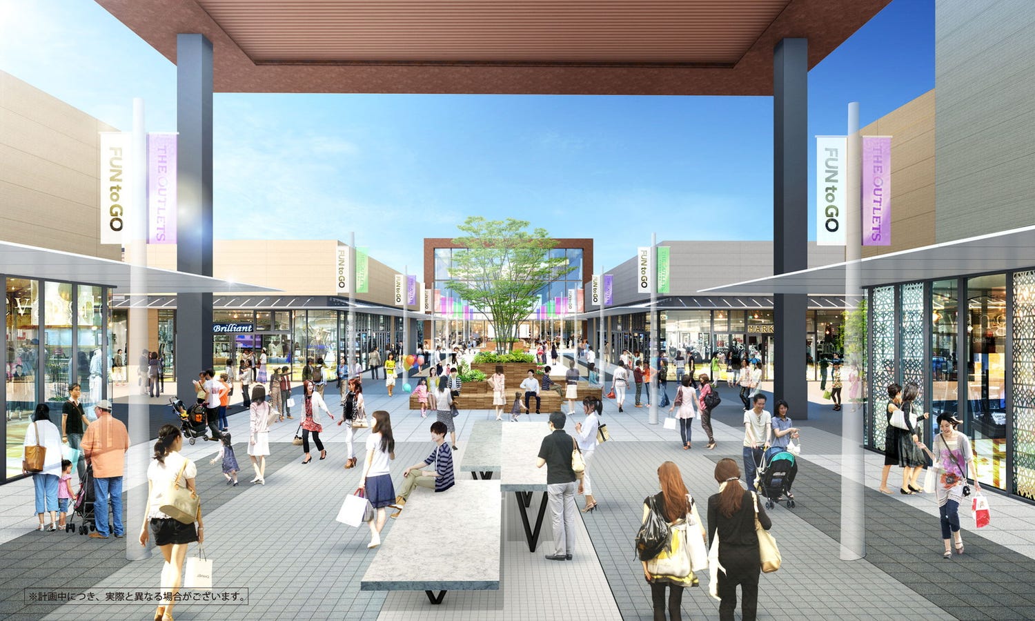 福岡「ジ アウトレット北九州」約170店舗&プラネタリウム有する科学館も 4月28日オープン