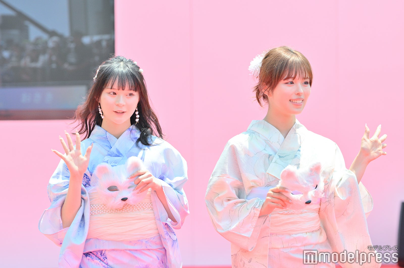 さくら＆おさき（C）モデルプレス