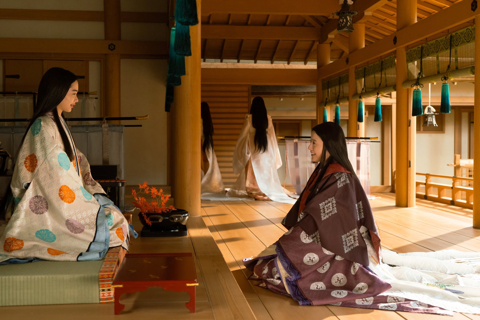 見上愛、吉高由里子「光る君へ」第43話（C）NHK