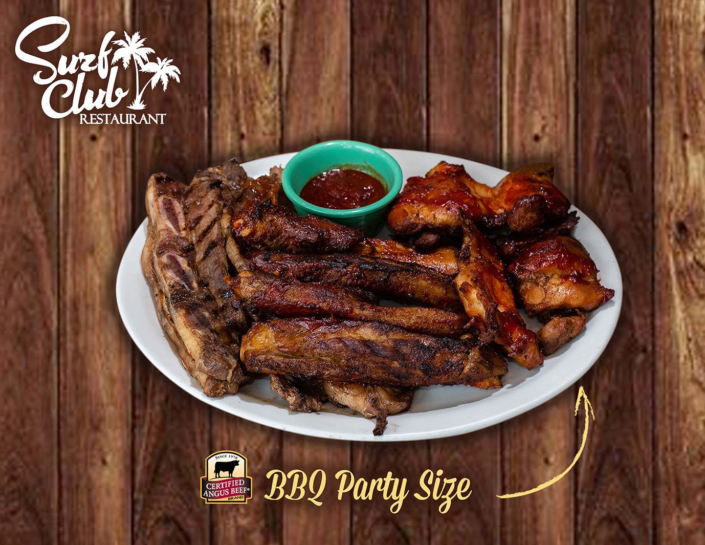 BBQパーティサイズ／画像提供：Surf Club