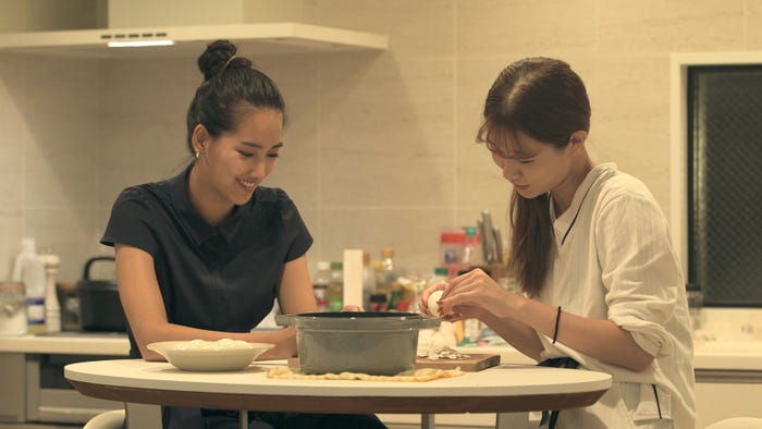 春花、愛華「TERRACE HOUSE TOKYO 2019-2020」22nd WEEK(C)フジテレビ/イースト・エンタテインメント