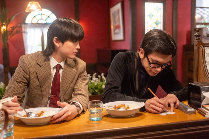 高橋文哉、北村匠海「あんぱん」第107話(C)NHK
