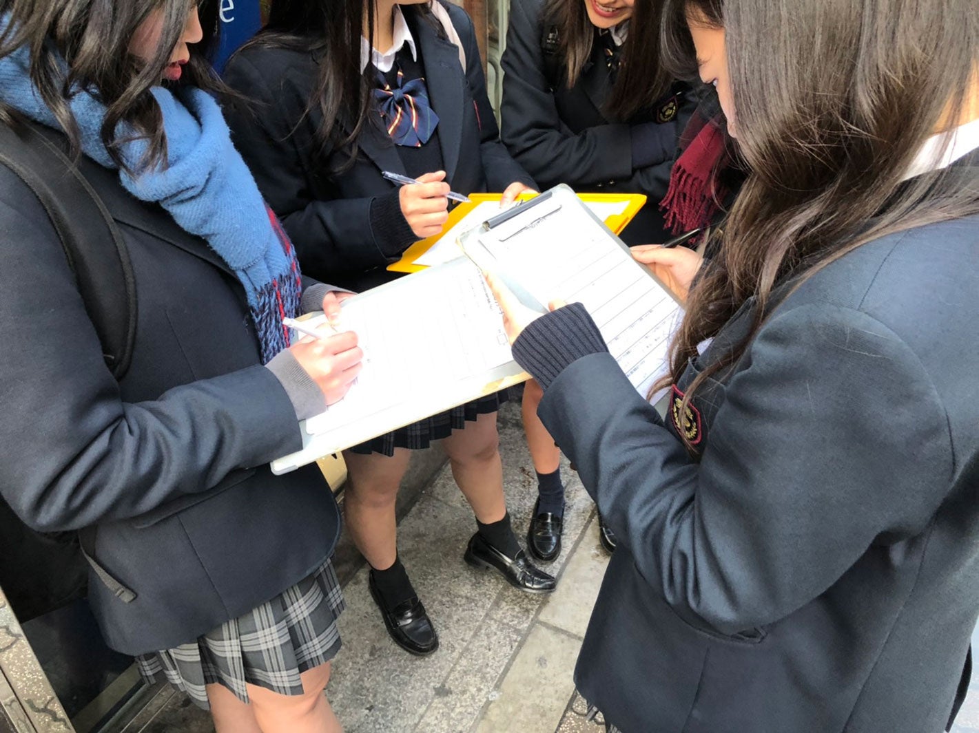 渋谷の女子高生が新元号予想 「嵐」もランクイン