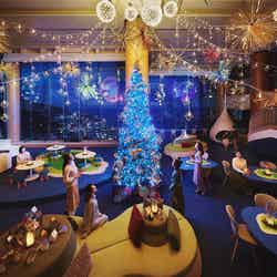 花火クリスマス/画像提供:星野リゾート