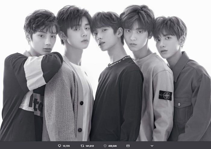 美少年すぎ と話題のbts弟グループ 遂に始動 メンバー5人出揃う Tomorrow X Together Txt モデルプレス 美少年すぎ と話題のbts弟グループ 遂に始動 メンバー5人出揃う Tomorrow X Together Txt モデルプレス