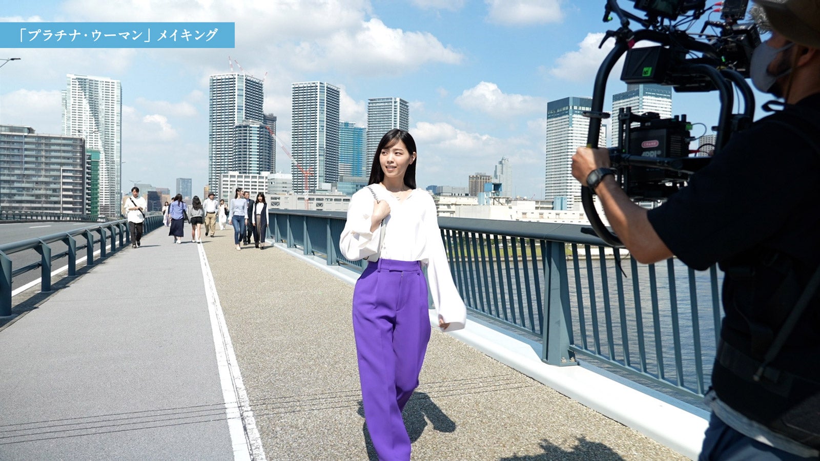 西野七瀬／メイキングより（提供写真）