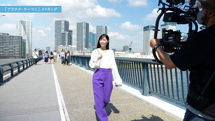 西野七瀬/メイキングより(提供写真)