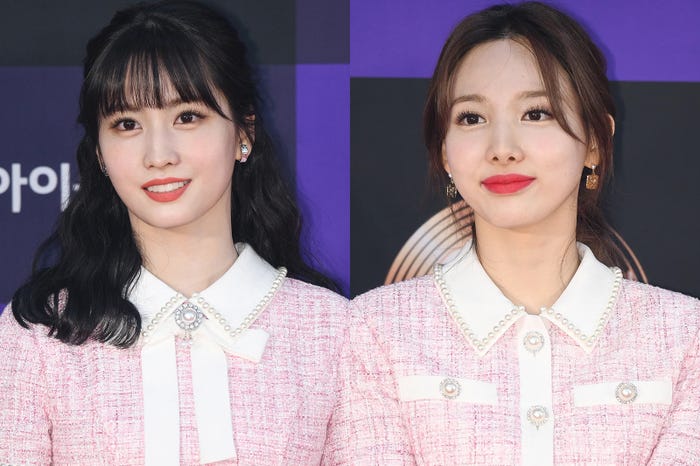 モモ、ナヨン/Photo by Getty Images