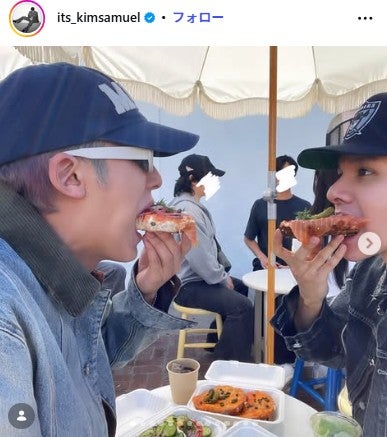 サムエル Instagramより