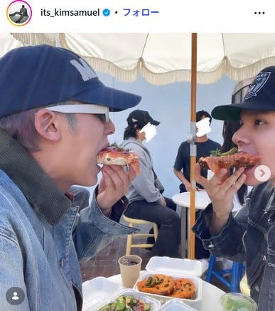 サムエル Instagramより