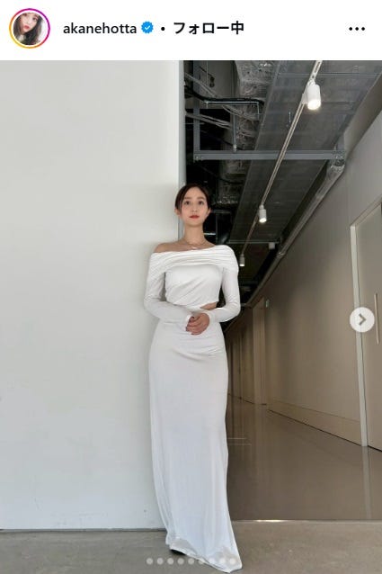 堀田茜Instagramより