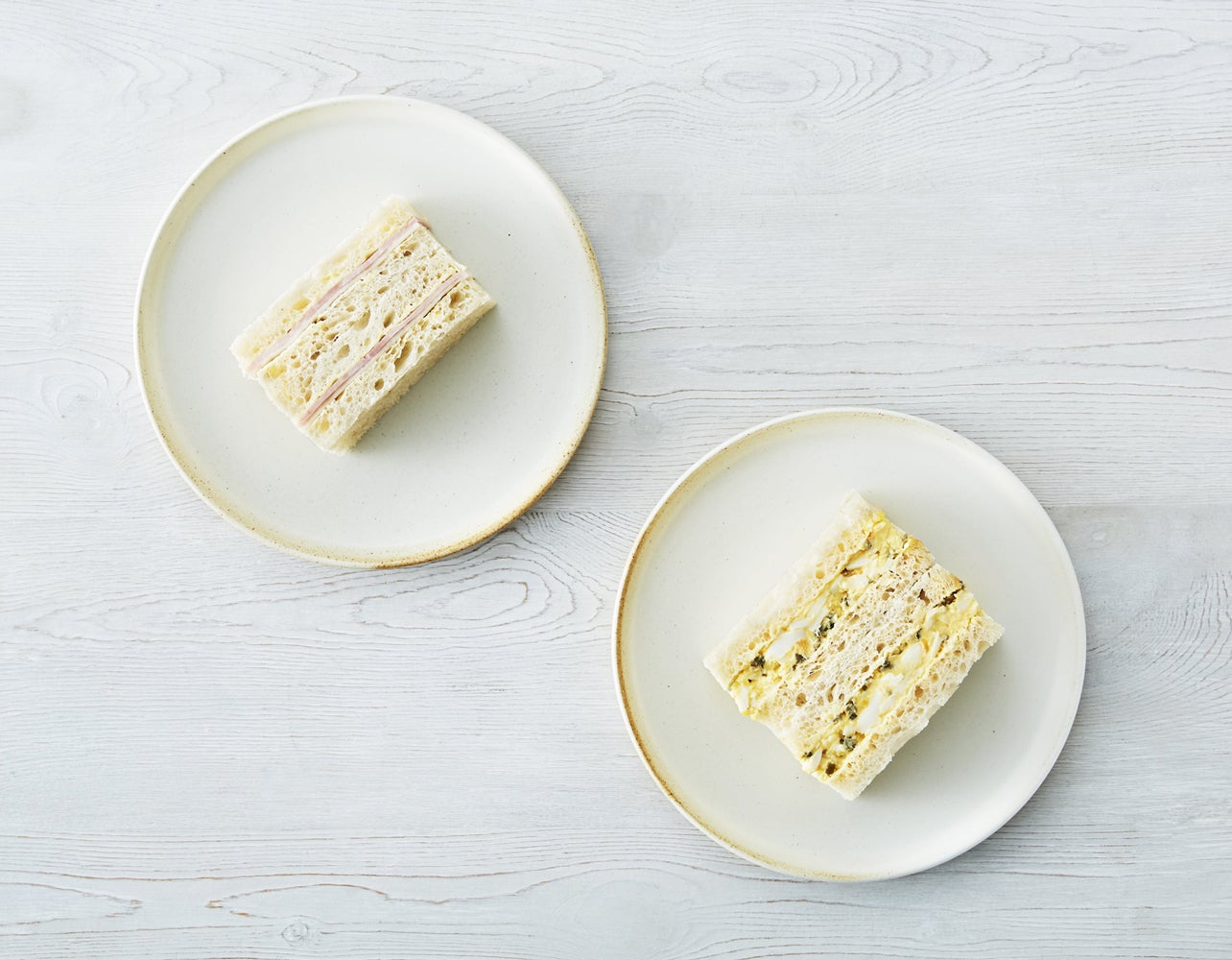 ハム with 聖護院かぶら、 たまご with 山ごぼう、きゅうり 700円／画像提供：Blue Bottle Coffee Japan