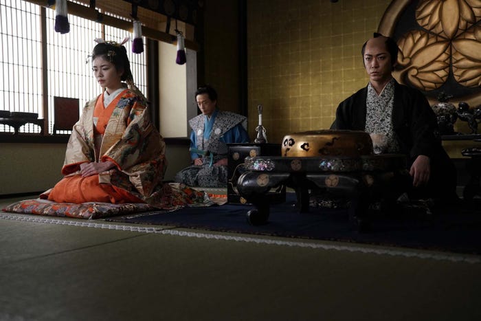 小芝風花、亀梨和也「大奥」第5話より(C)フジテレビ