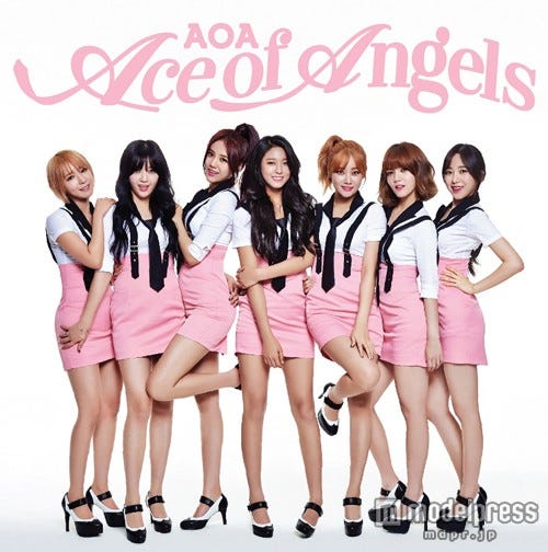 AOA 1st Album「Ace of Angels」初回限定盤A(2015年10月14日発売)