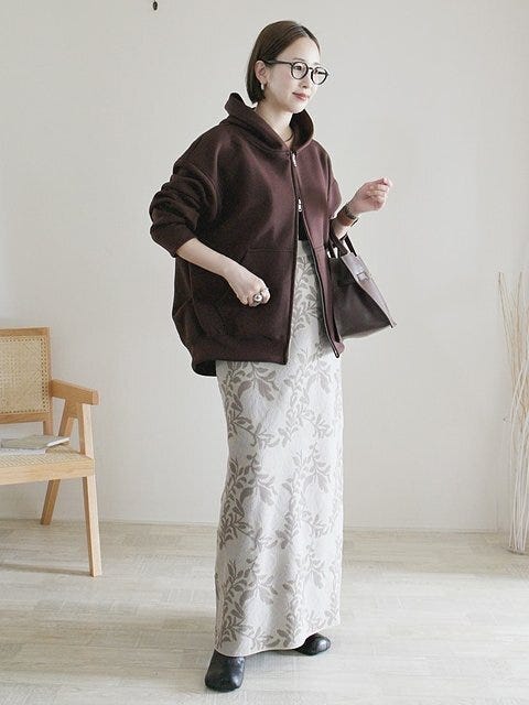 パーカーコーデ4