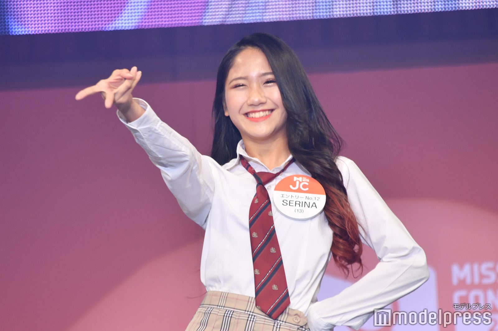 「JCミスコン2022」ファイナル審査の様子（C）モデルプレス