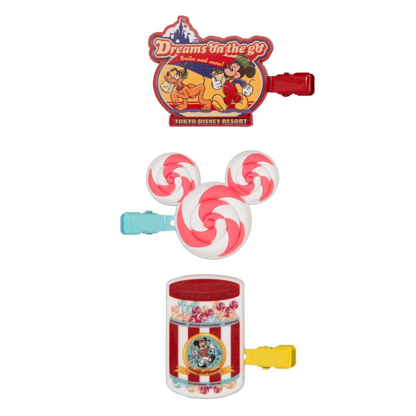 ヘアクリップセット¥1,400（C）Disney