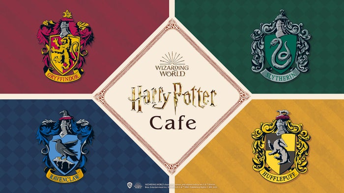 「Harry Potter Cafe」／WIZARDING WORLD characters，names，and related indicia are （C）＆TM Warner Bros. Entertainment Inc．Publishing Rights （C）JKR．（s22）